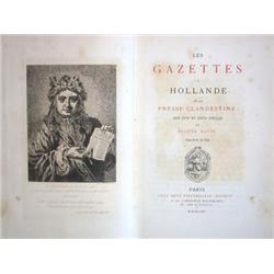 HATIN, Eugène.- Les Gazettes de Hollande et l...