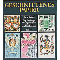 METKEN, Sigrid.- Geschnittenes Papier. Eine G...