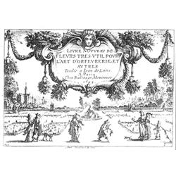 [  COCHIN, Nicolas].- Livre nouveau de fleurs...