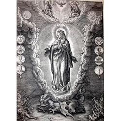 WIERIX.- Recueil factice de gravures. 294 gra...