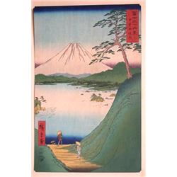 HIROSHIGE.- Fuji Sanju Rokkei, Trente-six vue...