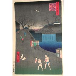 HIROSHIGE.- Meisho Edo Hyakkei, Cent endroits...