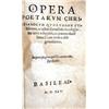 Image 1 : Opera Poetarum Christianorum quorundam utilis...
