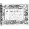 Image 1 : OVIDE.- Metamorphoses, argumentis brevioribus...
