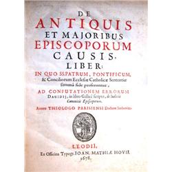 [  BOILEAU, Jacques].- De antiquis et majorib...