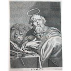 Portraits des principaux Saints et Saintes re...