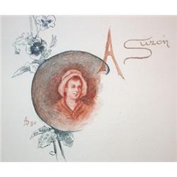 [  DUVIVIER, Paul].- Rimes légères. Poésies....