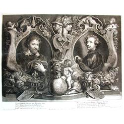 Oeuvres de P.P. Rubens et de A. Van Dijck ou...