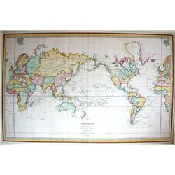 LA PÉROUSE, de.- Mappemonde ou carte réduite...