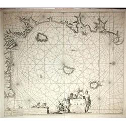 VAN KEULEN, Joannes.- Pas caarte van de bocht...