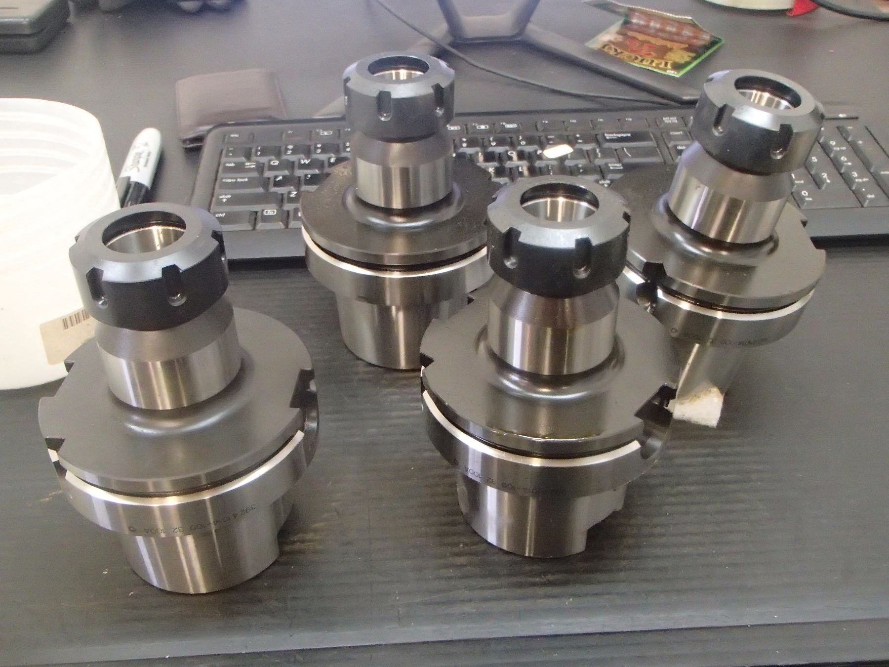 New HSK100A Sandvik ER32 Collet Chucks, P/N: 392.41014-100 32 100A
