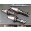 Image 2 : CAT50 Holders with Adjustable Twin Boring Heads, See Desc for Info