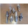 Image 1 : CAT50 Misc End Mill Holders, See Desc for Capacities