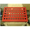 Image 2 : Huot Cutting Tool Storage Rack, 50 Spaces Total