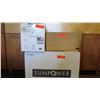 Image 1 : New Sunpower SPR 4000M Inverter, SPR-DC-DISC22-M-US Disconnect, SPM-101-SPR Power Manager
