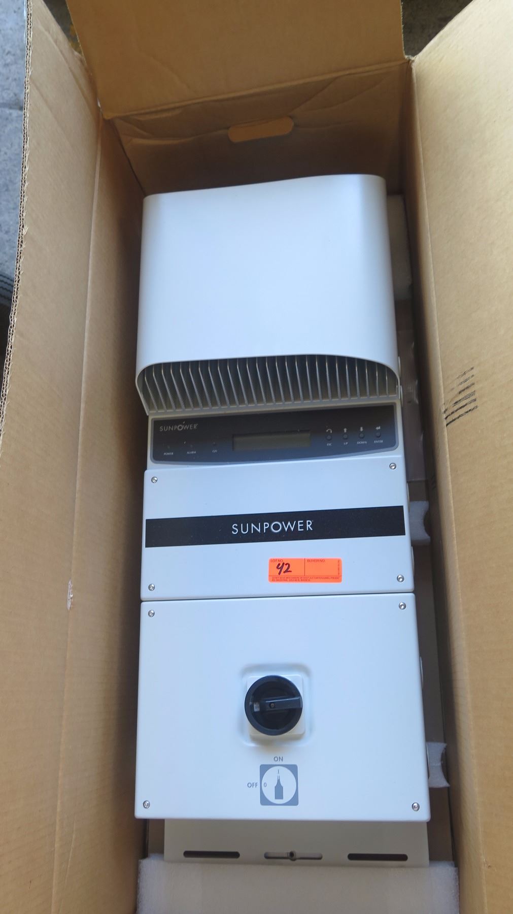 Sunpower SPR 4200P Solar Inverter, Previously Installed, Working - Oahu ...