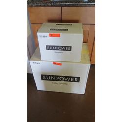 New Sunpower SPR 4000M Inverter and Sunpower SPR-DC-DISC-M-US Disconnect