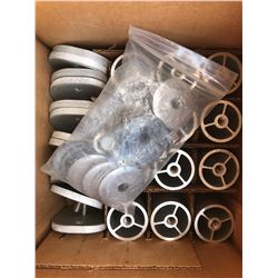 5 Boxes: New Unirac 310-554 Aluminum Stand Off Kits 4" Clear (12 Kits Per Box)