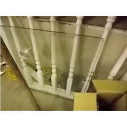 NEW GLASS -  37 X 26" -  1/4" -1/2" THICK