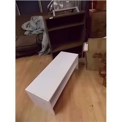 BOOK SHELF - 32 X 24 - 3 SHELF & SHOE SHELF