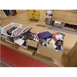 LARGE LOT OF KITCHEN - CUPS, CUTLERY & MORE 6 BXS TTL