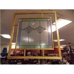 LEADED GLASS - AS-IS