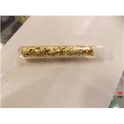 VIAL OF 24K GOLD FLAKES