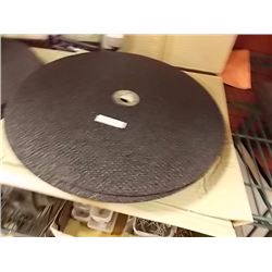 CUT OFF WHEELS - 14 " - 10 PER LOT