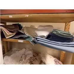 SHELF - TABLE CLOTHES & OTHER