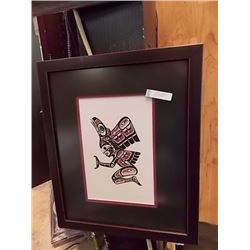 FRAMED RICHARD SHORTY PRINT - SIGNED - TRANSFORMATION