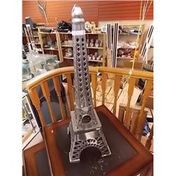 CAST METAL EIFFEL TOWER - 29" TALL