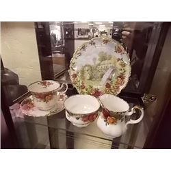 ROYAL ALBERT - OLD COUNTRY ROSE - 5PC TTL