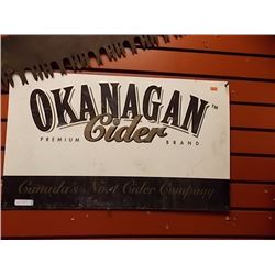BREWERS MEMORABILIA - METAL - OKANAGAN CIDER
