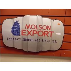 BREWERS MEMORABILIA - METAL - MOLSON EXPORT