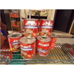 CANNED TOMATOES - 6 TTL
