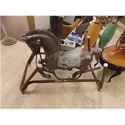 VINTAGE SPRINK ROCKING HORSE