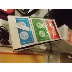 BOX OF NEW PLAYING CARDS - 12 PKS IN BOX
