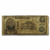 Image 1 : 1902 Plain Back $5 Salamanca, NY, VG (CH#2472) RARE CURRENCY