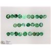 Image 1 : GENUINE LOOSE EMERALD GEMSTONES