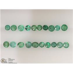 GENUINE LOOSE EMERALD(2CT)GEMSTONES