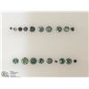 Image 1 : LOOSE BLUE-GREEN DIAMOND GEMSTONES