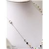 Image 3 : STERLING SILVER GEMSTONE NECKLACE