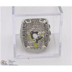 SIDNEY CROSBY PENGUINS STANLEY CUP RING REPLICA