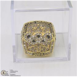 2010 SIDNEY CROSBY OLYMIC GOLD METAL RING REPLICA