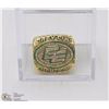 Image 1 : EDMONTON ESKIMOS GREY CUP RING REPLICA