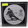 Image 1 : LIMITED EDITION OLYMPIC TILE 1988 CALGARY SIGNED