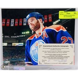 DUSTIN PENNER GUARANTEED AUTHENTIC AUTOGRAPH