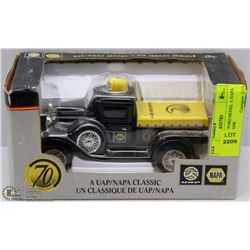1:25 DIE CAST 70TH ANNIVERSARY PICK UP TRUCK NAPA