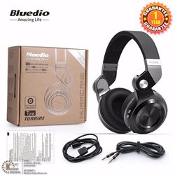 PAIR OF NEW BLUEDIO BLUETOOTH OVER EAR HEADPHONES