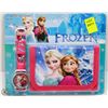Image 1 : DISNEY FROZEN WATCH AND WALLET COMBO